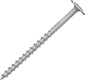 SL Rack Holzbauschrauben Tellerkopf mit Torx-Antrieb, Farbe: Silber, Durchmesser: 8 mm, Länge: 100 mm - Bild 1