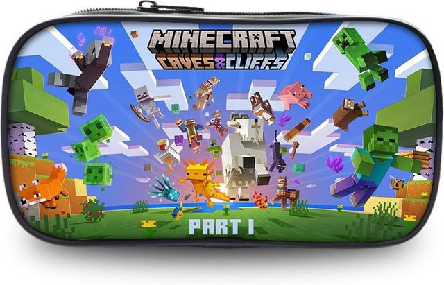 StyleQ Minecraft Federmäppchen für Kinder aus Polyester in Multicolour - Bild 1