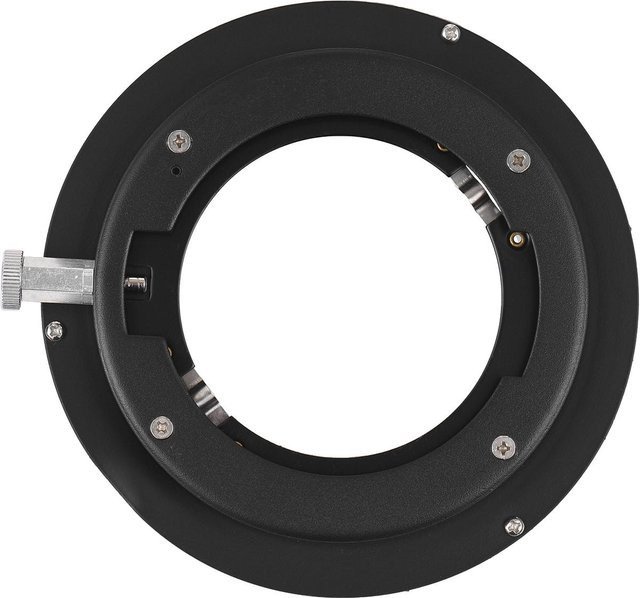 Shoemst Metall Speedring Adapter Konverter von Bowens Mount auf Broncolor Mount für Fotografie Licht Softbox Zubehör, Schwarz - Bild 1