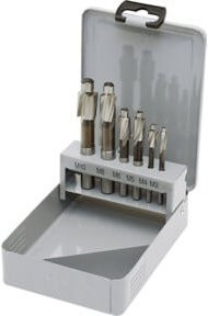 Kraftwerk Flachsenkersatz HSS-E Co5 Set, 6-teilig, Silber - Bild 1