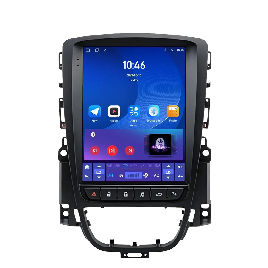 Junsun Autoradio für Opel Astra J 2009-2013 in Schwarz mit Cellular-Funktion - Bild 2