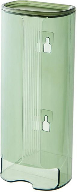 Yuyongzhi Wandhalterung Aufbewahrungsbox für Unterwäsche und Socken, Staubdicht und Transparent, Grün - Bild 1