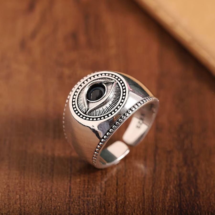 SAY Ring 925 Silber, Vintage, Unisex - Bild 2