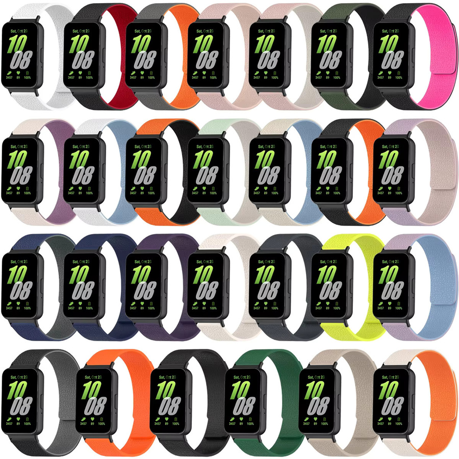 FancyWrist Uhrenarmband Silikon, Schwarz, Unisex, Samsung Galaxy Fit 3 - Bild 2