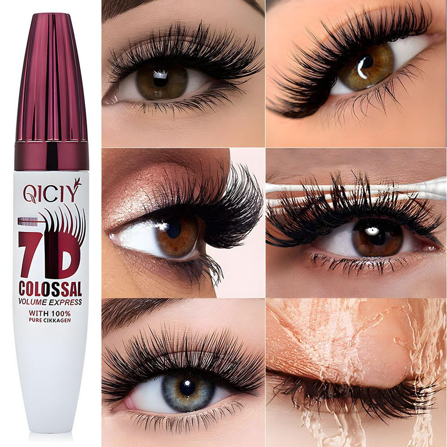 MMILE 7D Volumizing Mascara Super Black, wasserfest, Schwarz - Bild 4