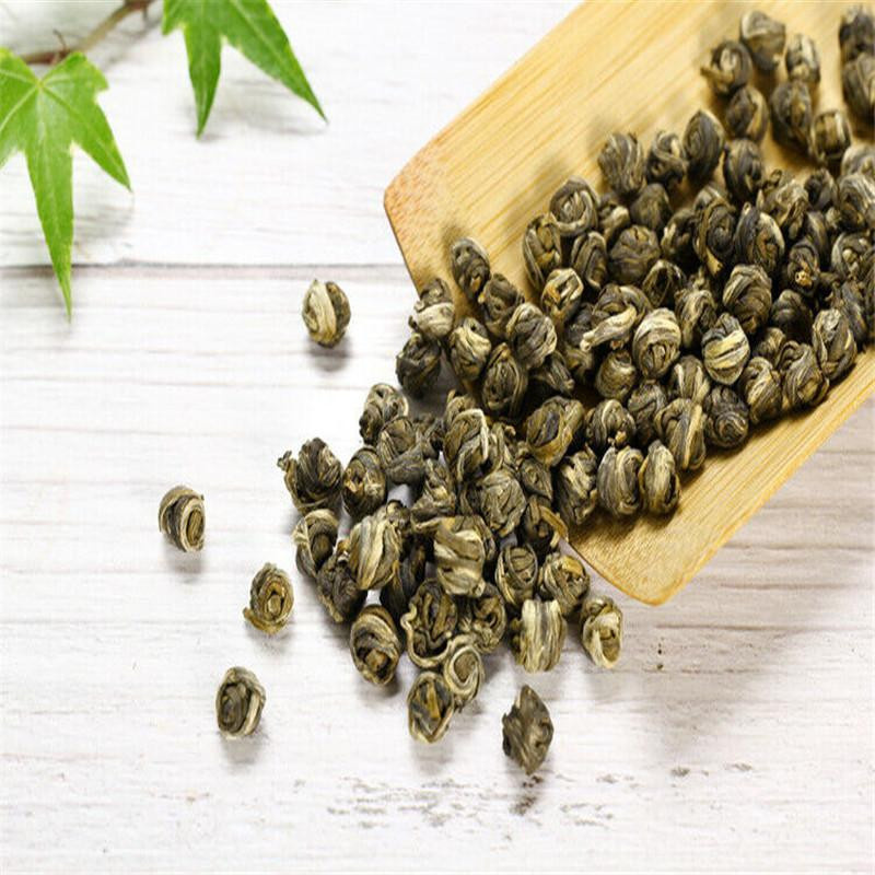 HELLOYOUNG Drachenperlentee Grüntee lose Blätter 50 g - Bild 3