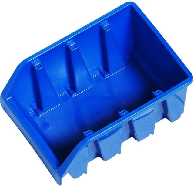 LUX-TOOLS Lagersichtbox Blau aus Kunststoff für die Wandmontage - Bild 1