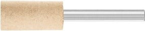 PFERD TOOLS Poliflex Schleifstift Zylinderform Ø 15 x 30 mm, Schaft-Ø 6 mm, Körnung A120, Farbe Beige/Weiß - Bild 1