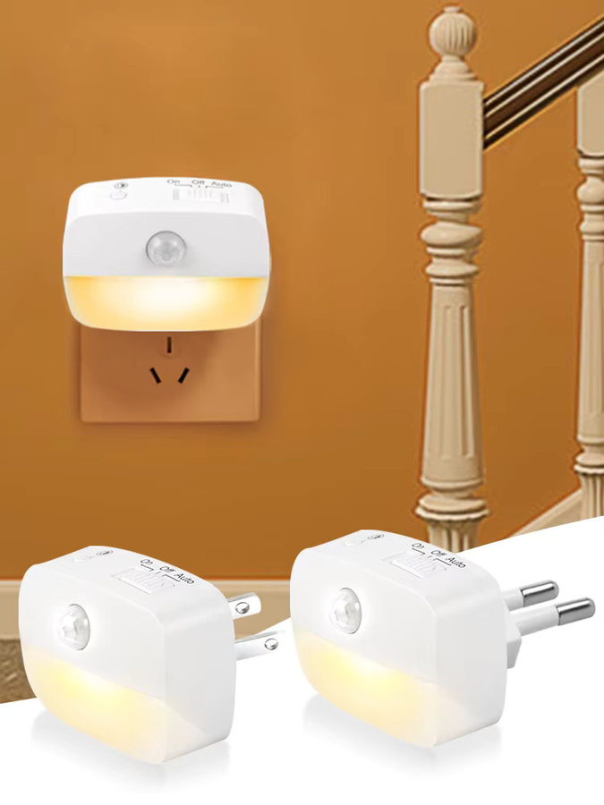 GGBEE LED-Nachtlicht mit Bewegungssensor in Weiß für Schlafzimmer, Flur, Treppe und WC - Bild 5