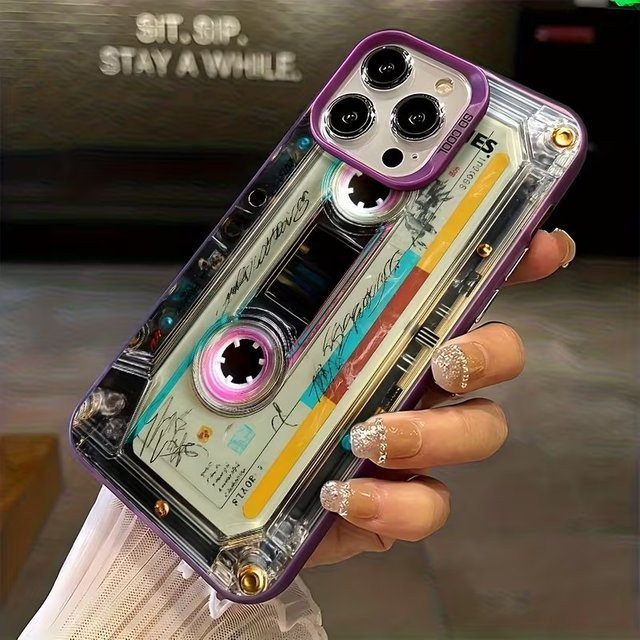 Retro Handyhülle für Samsung Galaxy S26 S25 S24 S23 S22 S21 S20 Note20 FE Ultra Edge Plus 5G in Multicolour mit Kunstdesign und Sturzschutz - Bild 1