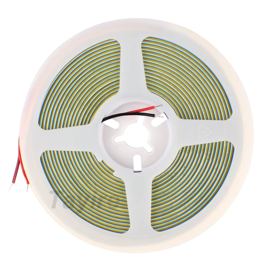 Tayire COB-LED-Streifen mit 400 LEDs/m, 5 V, flexibler und selbstklebender Lichtleiste in Weiß, 5 mm dünn und alle 1 cm schneidbar für deine Dekorbeleuchtung - Bild 2