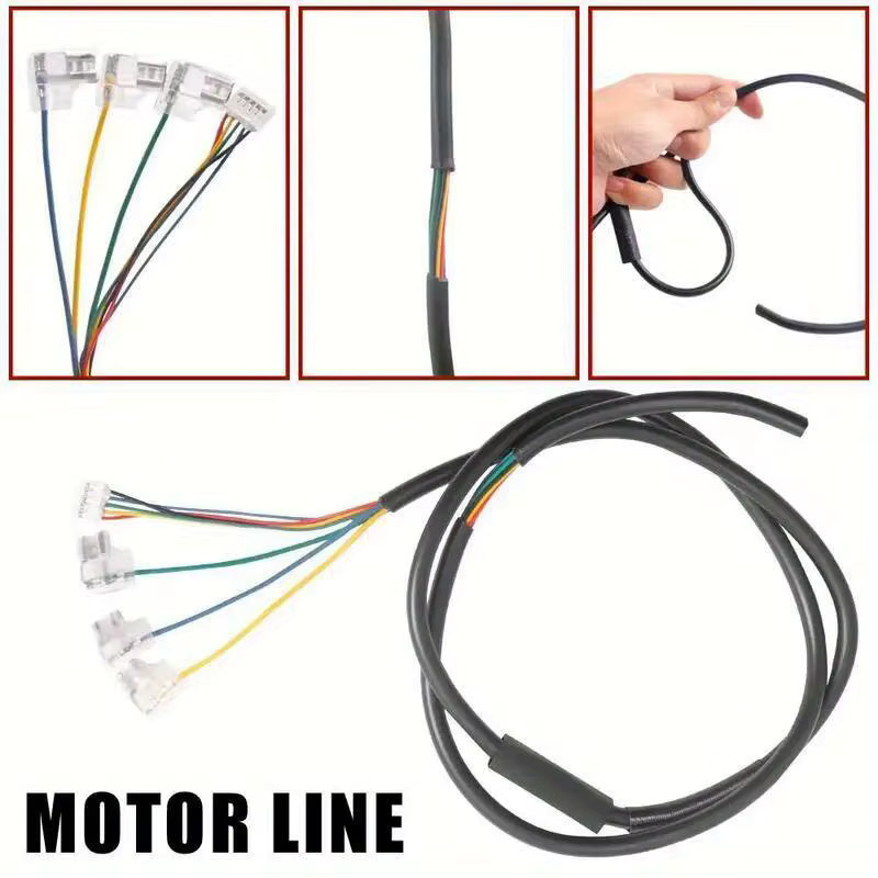 Xiaomi Motorkabel für M365 Pro 1S Pro2 Mi3 Elektroroller Zubehör in Schwarz - Bild 3
