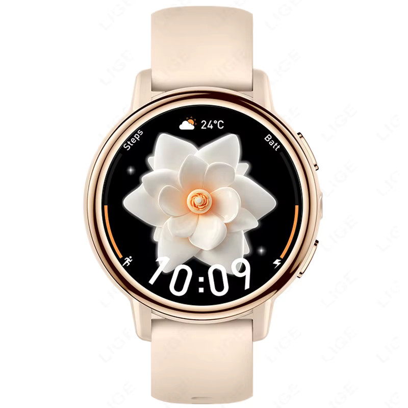 LIGE Smartwatch, Schwarz, Silikon, Unisex - Bild 5