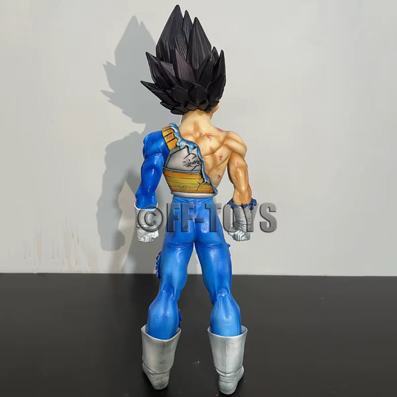Bandai Dragon Ball Ultra Ego Vegeta Actionfigur mit austauschbaren Köpfen, mehrfarbig, Höhe: 31 cm - Bild 3