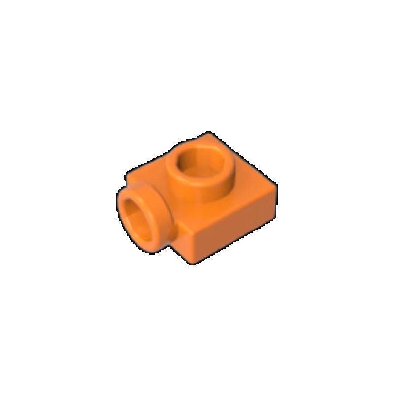 Gobricks GDS-90294 1x1-Brett mit einer kleinen Tafel an der Seite, DIY-Lernbausteine - Bild 2