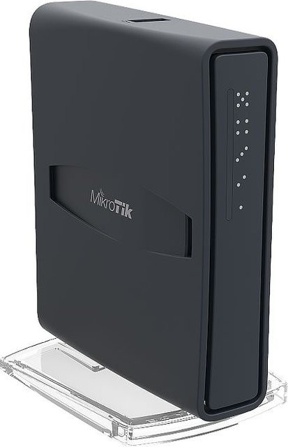 MikroTik hAP ac lite Dual-Band WiFi 5 Access Point RB952Ui-5ac2nD-TC Schwarz - Bild 1