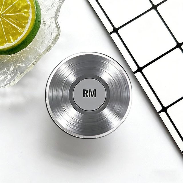 BTS ARIRANG Handyhalter im Schallplatten-Stil aus Acryl, silberfarbener ausziehbarer Ständer mit Mitgliedername, Kpop Fan Merchandise Geschenk für RM - Bild 1