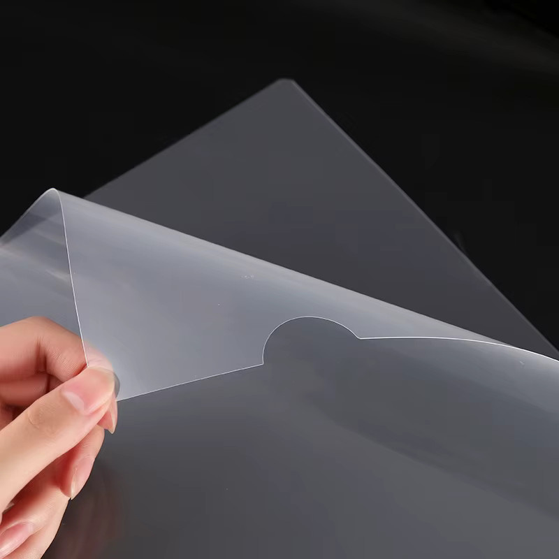100 Stück transparente L-förmige Aktenordner und A4 Dokumentenhalter aus Kunststoff als Clip-Organizer für dein Büro - Bild 4