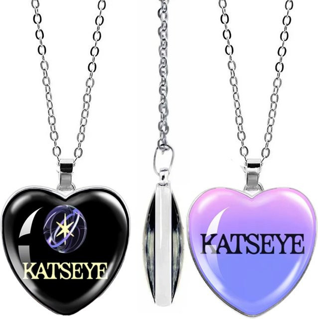KATSEYE Halskette, Messing, Silber, Damen - Bild 1