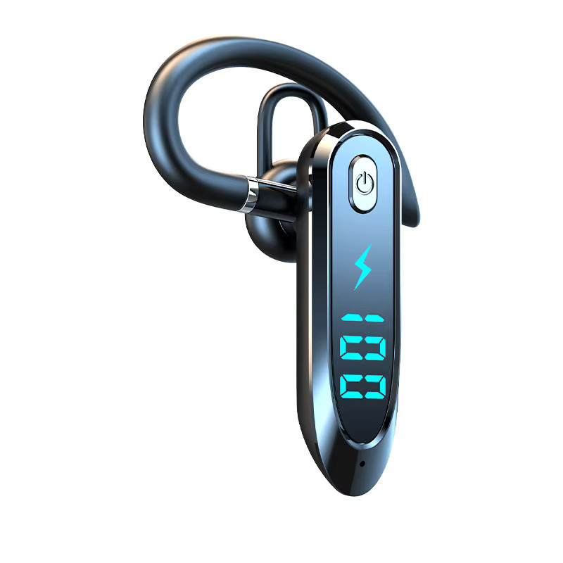 Kebidu Bluetooth 6.0 In-Ear Kopfhörer mit HiFi Stereo Musik, 270 Grad Rotation, LED-Anzeige und Rauschunterdrückung, Schwarz - Bild 3