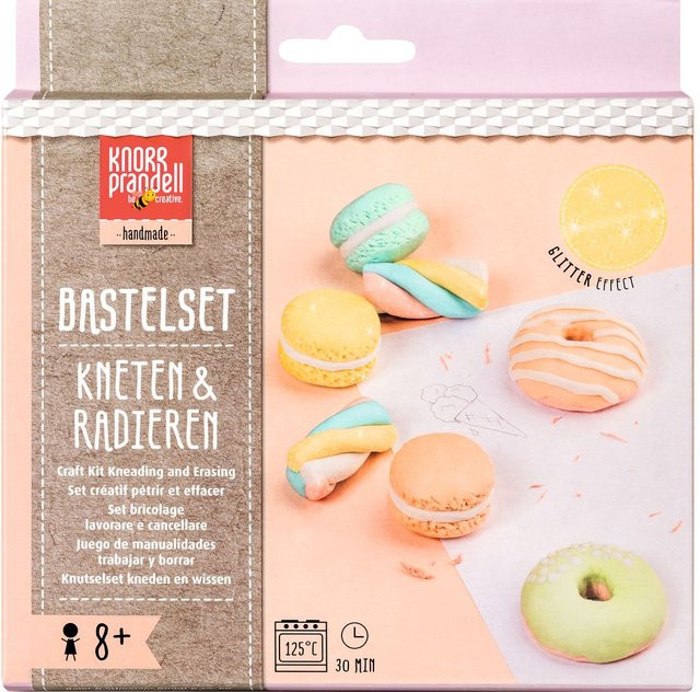 Sugar Sweets Kneten & Radieren Bastelset mit Modelliermasse ab 8 Jahren - Bild 1