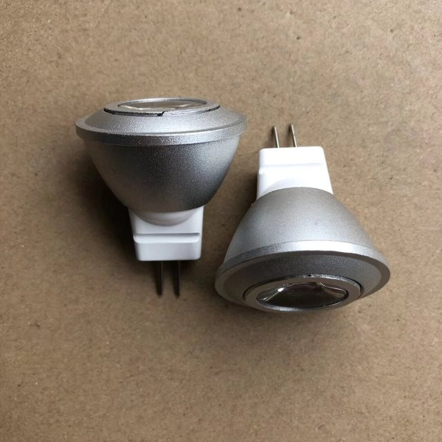YRANK 6er Set MR11 COB LED-Strahler 5W DC12V in Silber, erhältlich in Warmweiß, Neutralweiß oder Kaltweiß - Bild 1