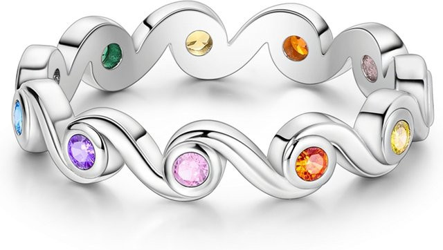 Parmuz Ring 925 Sterlingsilber, Damen, Mädchen - Bild 1