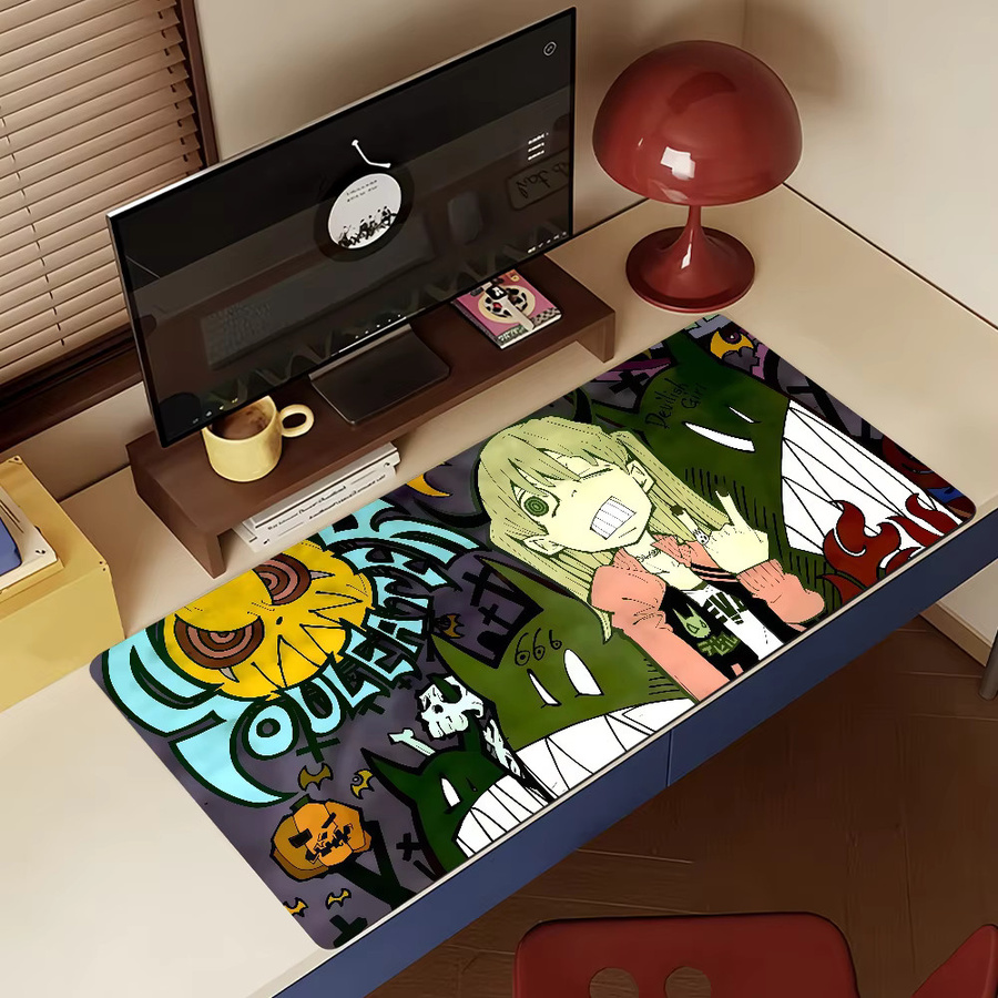 Soul Eater Mauspad für Büro und Gaming, rutschfest und wasserdicht, multicolour - Bild 5
