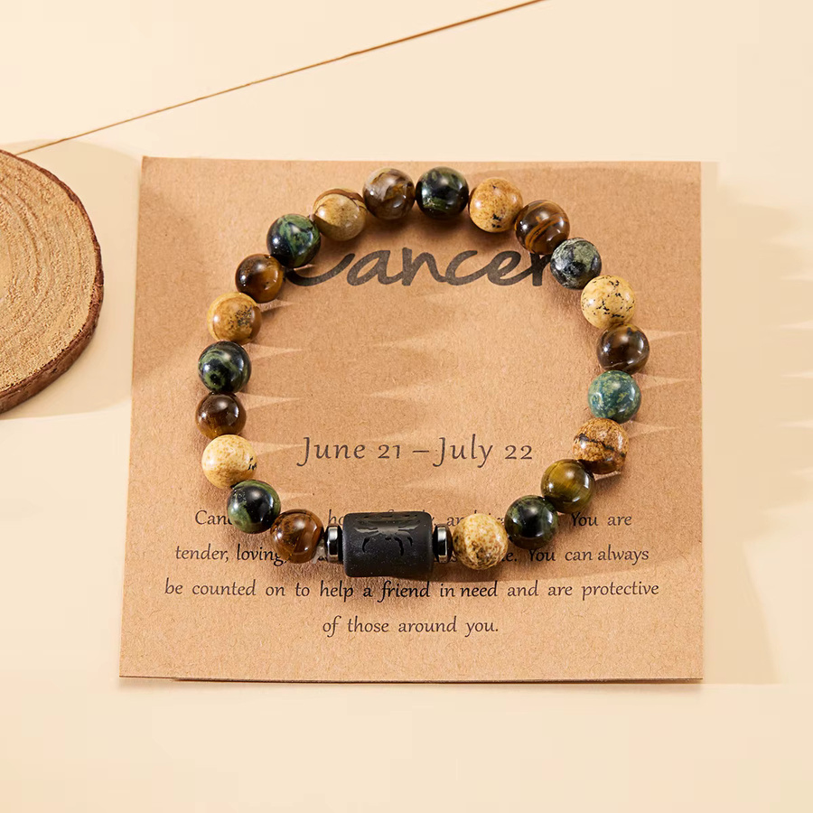 RINHOO FRIENDSHIP Armband, Naturstein, Bunt, Unisex - Bild 2