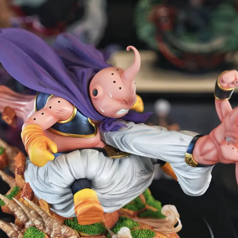 Bandai Dragon Ball Anime Figur Majin Buu Sammlerstück aus Kunststoff, mehrfarbig - Bild 4