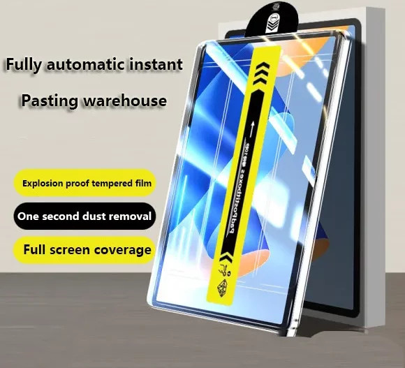 Ultra HD Auto Alignment Kit Schutzfolie aus gehärtetem Glas für OPPO Pad Pro, Pad 2, Pad 3, Pad Neo und Pad Air, transparent - Bild 1