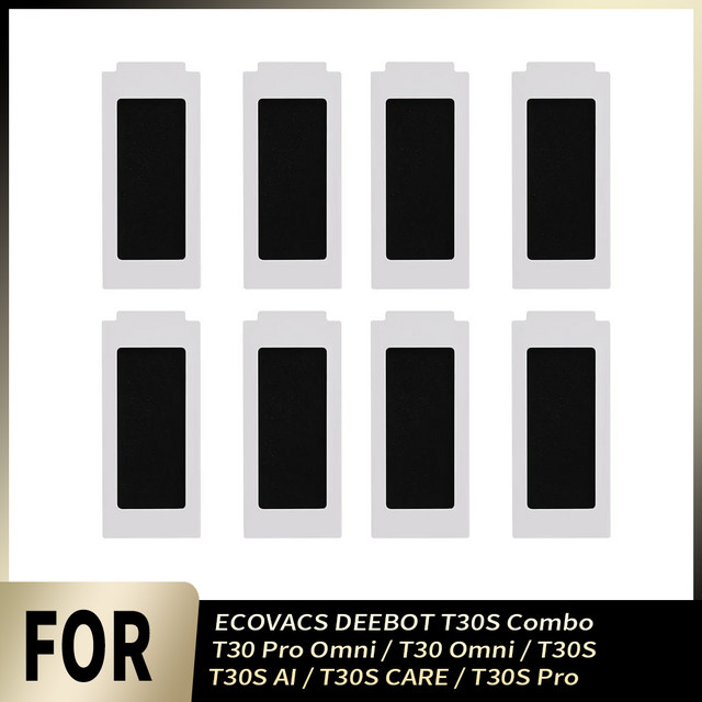 Ecovacs HEPA-Filter in Weiß für DEEBOT T30S Combo, T30 Pro Omni, T30 Omni, T30S AI, T30S CARE und T30S Pro - Bild 1