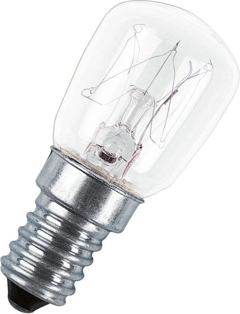 Osram Halogen-Leuchtmittel E14 Röhrenform 25 W, transparent, 2er-Pack, Höhe: 5,5 cm, Durchmesser: 2,6 cm - Bild 1