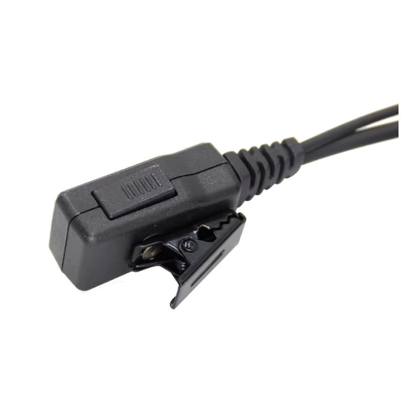 Motorola Walkie-Talkie-Ohrhörer mit PTT-Ohrstück in Schwarz für SL1M SL1K SL300 SL500 SL1600 SL2600 SL7550 SL8550 Headset In-Ear - Bild 2