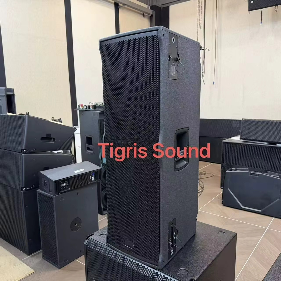 TTL 6-A Doppel 12-Zoll 3-Wege Aktiv/Passiv Line Array Lautsprecher Professionelles Audio Soundsystem in Schwarz - Bild 6