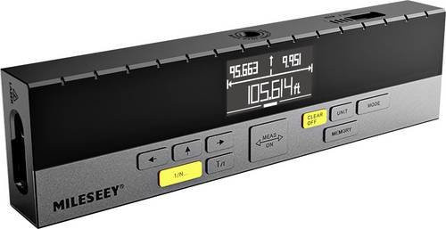 MILESEEY DP20 PRO Laser-Entfernungsmesser in Schwarz aus Magnesium-Aluminium-Legierung mit 120m Reichweite - Bild 1