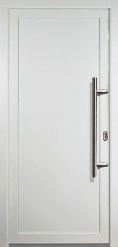 Meeth Kunststoff-Haustür Signum Exklusiv in Weiß, modern, nach innen öffnend, B: 108,0 cm, H: 200,0 cm, T: 7,0 cm - Bild 1