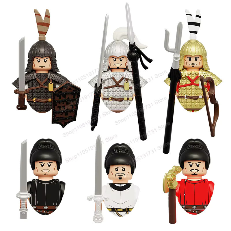 DR.TONG Chinesische Soldaten-Figuren, Ritter, Zubehör, Bausteine Spielzeug - Bild 2
