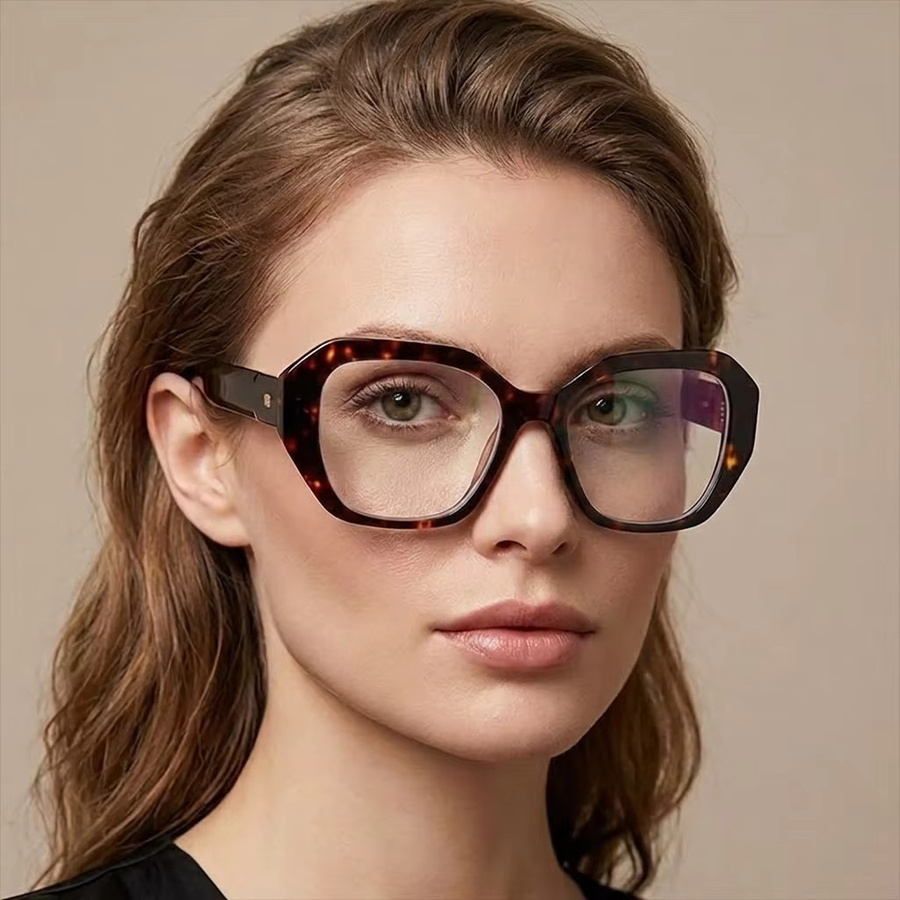 ZOZO TOMI Korrekturbrille Cat-Eye, Acetat, Vollrand, transparent, brown, Damen - Bild 2
