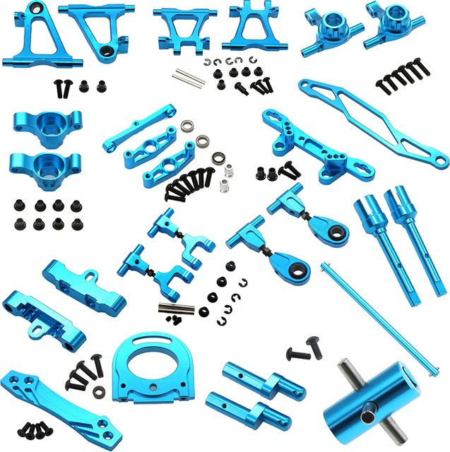 Tamiya TT02 Metall Upgrade Teile Kit, 1/10 RC Auto Zubehör - Bild 1
