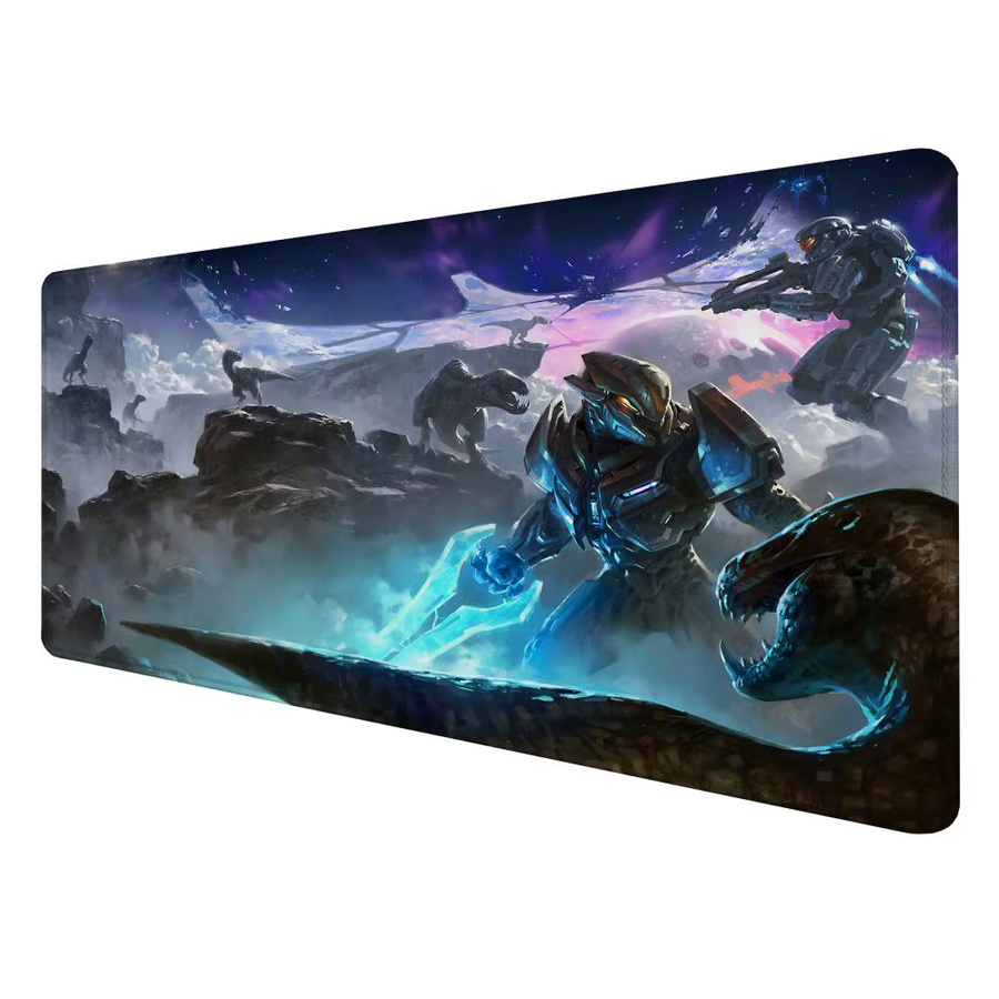 Bellissimo XXL Gaming Mauspad für Gamer in Schwarz und Multicolour - Bild 4