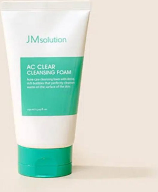 JMSOLUTION AC Clear Reinigungsschaum, 150 ml, für fettige Haut und Akne - Bild 1