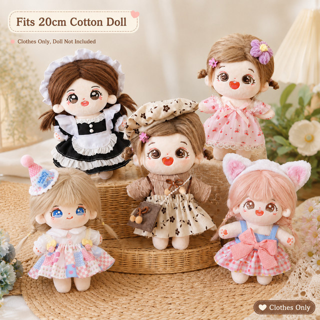 JINGXIN PRINCESS Kleid Outfit Set, Puppenzubehör, Rot - Bild 1