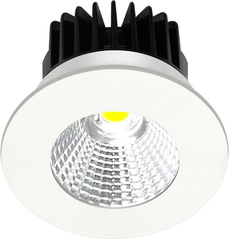 Arcchio Hochvolt Einbaustrahler lirin aus Aluminium in Weiß mit warmweißem LED-Licht - Bild 1