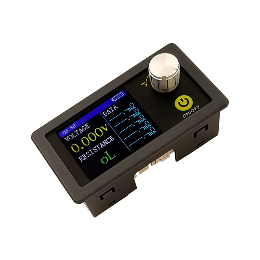 Gaqqee T459 DC 5 V Hochpräziser interner Widerstandstester mit Fernbedienung, APP-Display und Encoder-Betrieb in Schwarz - Bild 2