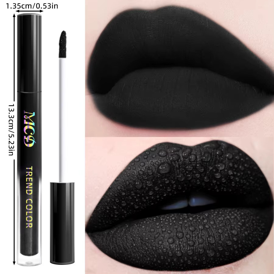 MCD Lipgloss, Schwarz, mattiert, Unisex - Bild 4