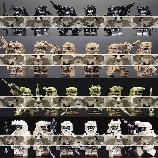 Linyi toy Armee-Stil Militär Figuren Sammlungs-Set, ab 6 Jahren - Bild 1