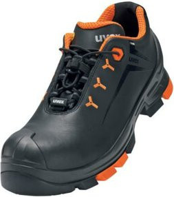 uvex Sicherheitshalbschuhe uvex 2 S3 SRC aus Leder in Schwarz, Größe 47, Weite 12 - Bild 1