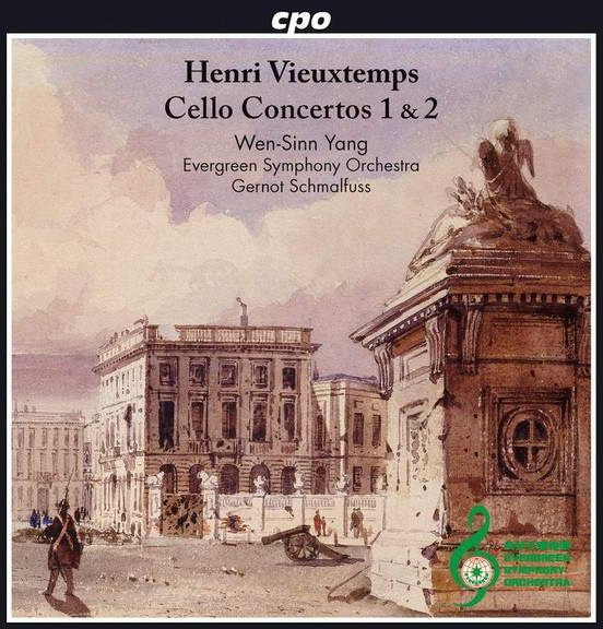 Wen-Sinn Yang: Henri Vieuxtemps - Cellokonzerte 1 & 2 CD von cpo - Bild 1