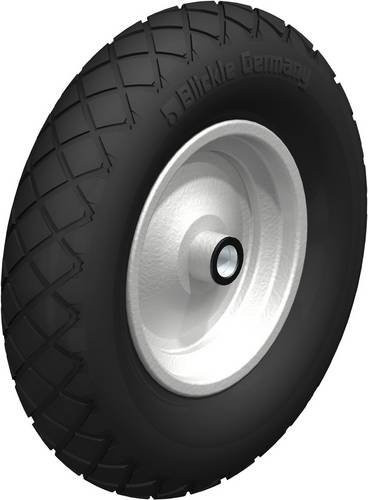 Blickle Rad-Luftreifen P 412/25-90R in Schwarz und Silber mit Stahl, Durchmesser: 400 mm, Tragfähigkeit: 350 kg - Bild 1